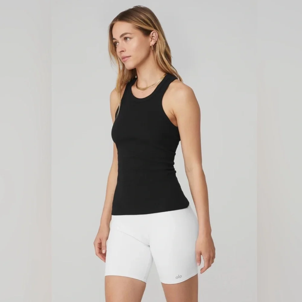Alo black tank top